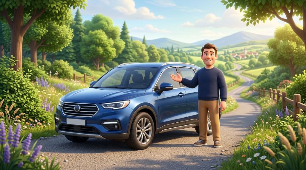 패밀리밴 운전자보험 — 패밀리 SUV 시골 주행